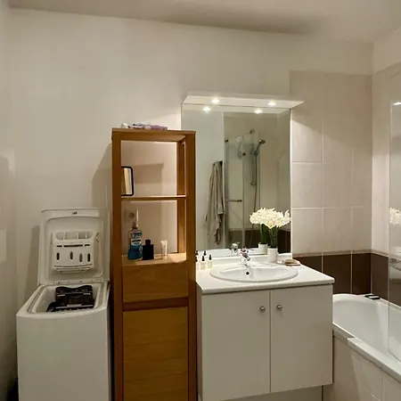 2 Chambres, Securise, Parking, Climatisation, Eurexpo Ldlc Arena Apartament *